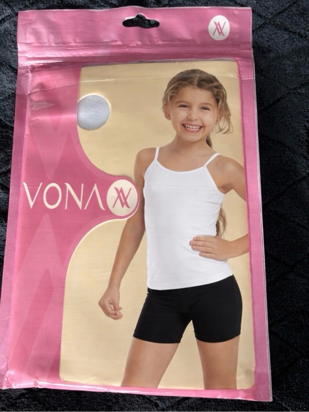 Girls White Cami Tank Top - Girls' Comfortable Layering Shirt size 14 / 15